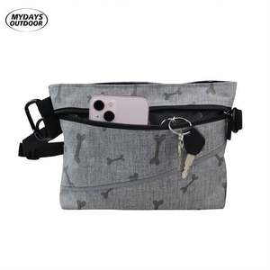 Free Sample Easy Cleaning Designer Crossbody Fanny Pack Pet Belt Bum Waist <b>Dog</b> <b>Mom</b> Bag for <b>Dog</b> Walking - Product Image 3