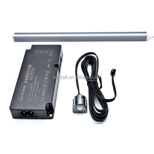 <span class=keywords><strong>Sensor</strong></span> de <span class=keywords><strong>Movimiento</strong></span> PIR Enchufable de 12V/24V CC, Control Centralizado para Luces, Armario, Iluminación Debajo del Gabinete - Product Image 2