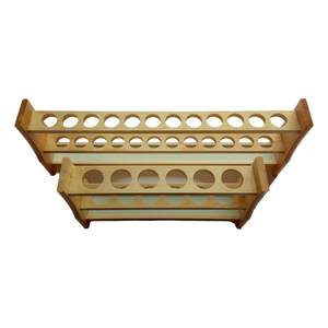 OEM personalizzabile di dimensioni Multiple 2 strati 6 fori e 12 fori espositore portaoggetti in legno spesso tubo di prova colorimetrico Rack - Product Image 6