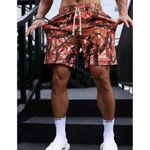 Shorts graphiques personnalisés pour hommes, séchage rapide, impression par sublimation, pantalon décontracté pour l'entraînement et le streetwear avec poches - Product Image 5