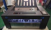 Máquina troqueladora de etiquetas y plotter de corte de etiquetas con servomotor, cabezal rotatorio de doble cabezal y cabezal de hendido, para papel A3 y A3+