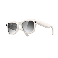 Lunettes Intelligentes M02 Ultra AI HD avec Caméra et Station de Recharge pour Enregistrement Photo/Vidéo, Appel Bluetooth, Assistant de Traduction IA, Lunettes de Soleil