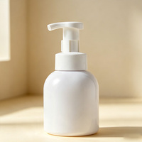 En stock, flacon pompe à mousse à pression rapide de 300 ml, flacon à mousse unique en forme de PET, flacon distributeur de nettoyant facial