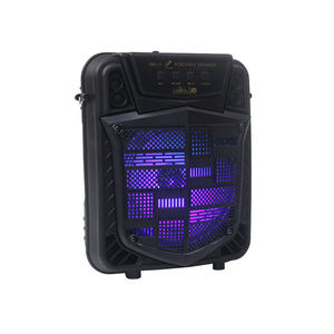 Enceinte de fête portable DJ NB-11B de 6,5 pouces avec panneau frontal coloré et ceinture - Product Image 5