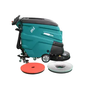 Factory Supply Industrial Floor Scrubber Machine for Concrete Cleaning Jobs