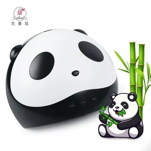 Vendita diretta in fabbrica prezzo all'ingrosso Cute Panda Salon Machine 18 leds Mini Nail Dryer portatile 54W UV Nail Lamp