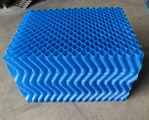 500*500*500มมบล็อกตัวกรองพีวีซีระบายความร้อน500*1000*0.32มมเติมพีวีซีสำหรับขาย - Product Image 1