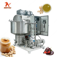 Machine à broyer horizontale multifonctionnelle pour pâte de chocolat, pâte de pistache, beurre de cacahuète, moulin à billes