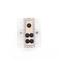 Bloc de connexion de la distribution de l'ampli audio stéréo de la voiture Jauge 0/2/4 AWG en 4/8/10 Gauge Out Power Car Distribution Block,