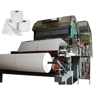Machine de conversion automatique Machine de fabrication de papier hygiénique Mini pulpe de chanvre Tissu de bambou Machine de fabrication de papier hygiénique