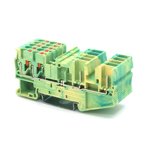 PT QUATTRO 2 in 2 OUT 2,5mm 4mm 800V Top Entry Feder Din Rail Terminal Block mit UL CE-Zertifikat - Product Image 4