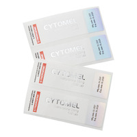 Étiquettes holographiques personnalisées pour flacons en verre de bouteilles en plastique d'injection Étiquettes pour flacons de 10ml