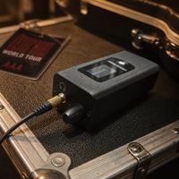 Amplificateur de casque stéréo Pro pour moniteur OTG 48V compact avec réglage du signal audio, convertisseur de charge OEM CE FCC, batterie
