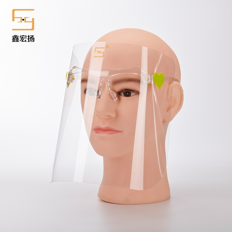 Печать и прозрачная защита глаз козырек Full Cove пластиковая прозрачная защитная маска с очками