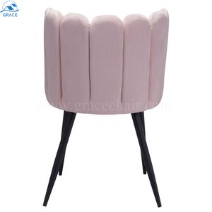 Vente en gros de chaise de salle à manger en métal design <span class=keywords><strong>scandinave</strong></span> moderne chaise rembourrée légère personnalisée pour la maison bureau hôtel salle de sport bar - Product Image 3