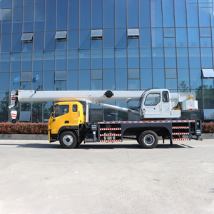 25 tấn cần cẩu thủy lực bùng nổ cần cẩu xe Tải Cần Cẩu Knuckle Telescopic Boom xe tải gấp cánh tay với điều khiển từ xa Hot Bán tại Trung Quốc - Product Image 3