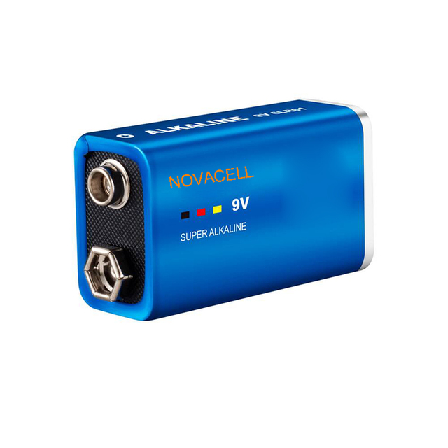 Primary 6lr61 Dry Cell 9v Non Rechargeable Alkaline Battery for Multimeter Toy Cars