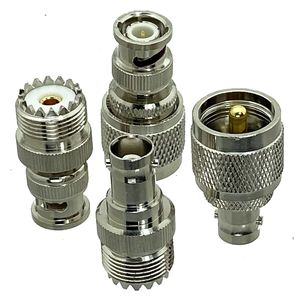 Nữ pl258 RF UHF <span class=keywords><strong>Adaptor</strong></span> với <span class=keywords><strong>BNC</strong></span> Nam cắm thẳng đồng trục kết nối vật liệu đồng thau RF adapter - Product Image 2