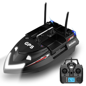 Nouvelle Arrivée OEM V802pro <span class=keywords><strong>Bateau</strong></span> Télécommandé de Pêche à la Carpe avec 160 Positions GPS, Portée 500m, 4 Bacs, Pilote Automatique et Sonar Détecteur de Poissons - Product Image 2