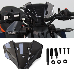 Parabrezza Moto 2025 Deflettore Vento per KTM Duke390 Duke250 Duke125 DUKE 390 DUKE 250 DUKE 125 2024-2026 - Product Image 1