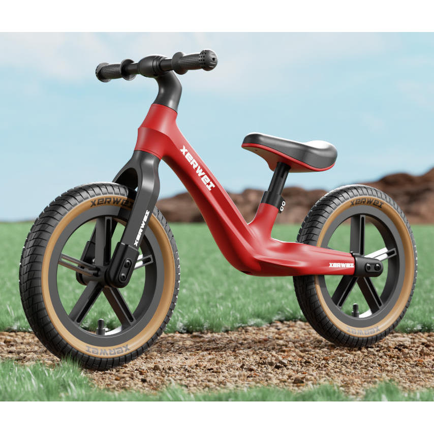 Roue gonflable rouge