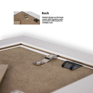 工場直木製長方形クリエイティブCKモデルフォトフレーム卓上壁吊り7インチ/8インチ/10インチA4モダン中国 - Product Image 5