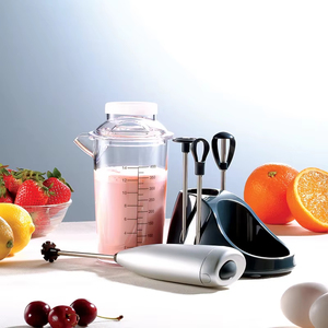 Fournisseur d'usine : Fouet à œufs électrique 18 pièces de qualité alimentaire, pièces détachées de cuisine, batteur à main pour la cuisine - Product Image 6