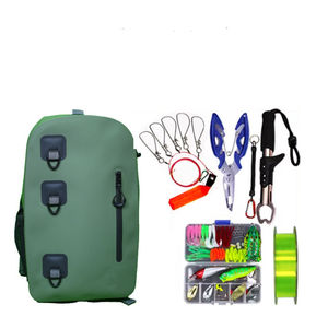 Sac à dos pour canne à pêche à la <span class=keywords><strong>mouche</strong></span> étanche à sangle réglable pour le kayak-Boîte <span class=keywords><strong>de</strong></span> pêche multi-sport et sac à bandoulière - Product Image 1
