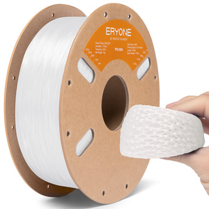 Filament <span class=keywords><strong>TPU</strong></span> <span class=keywords><strong>ERYONE</strong></span> 85A, couleur blanche, diamètre 1,75 mm, bobine de 1 kg, filament d'impression 3D FDM <span class=keywords><strong>TPU</strong></span> 85A - Product Image 1