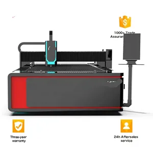 Günstiger Preis 3015 2030 2060 1kW 2kW 3kW CNC-Faserlaser schneide maschinen für Stahlblech rohre Raycus 4-Achsen-Laserschneider