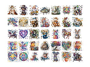 Puzzle en bois personnalisé <span class=keywords><strong>renard</strong></span> pour la rentrée scolaire avec étiquettes nominatives pour la <span class=keywords><strong>d</strong></span>écoration de bureau <span class=keywords><strong>d</strong></span>'élève et l'organisation de la salle de classe - Product Image 5