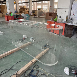 Pemasok Harga Murah Kustom Tangki Ikan Akuarium Akrilik Besar Persegi Panjang Transparan - Product Image 5