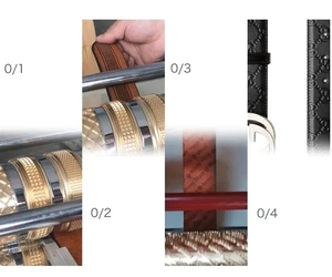 Machine de gaufrage pneumatique automatique à vitesse réglable pour cuir, avec rouleau chaud et presse à chaud pour ceintures, sacs et articles artisanaux - Product Image 4