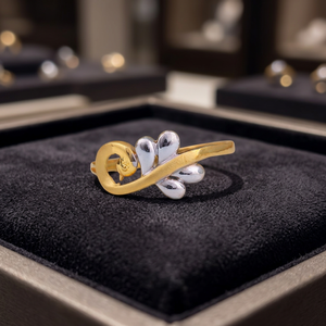 Contemporary <b>Plain</b> Religious Solid 22K Gold High Finish Finger <b>Ring</b> for Weddings Parties Anniversaries Engagement Gifts - Product Image 6