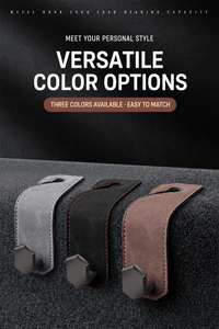 Car Multi-Functional ABS Leather <b>Seat</b> Back <b>Storage</b> Hook Small Interior Decoration Accessory Popular Style - Product Image 4