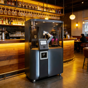 <b>Fully</b> <b>Automatic</b> Bean-to-cup Robot <b>Coffee</b> Vending <b>Machine</b> Touch Screen Coin/qr Code for Parties Shopping Mall Use 1 Year Warranty - Product Image 2