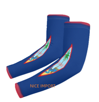 Manchons de bras rafraîchissants drapeau Ghana, protection solaire patriotique pour hommes et femmes, course à pied, golf, cyclisme