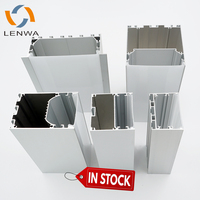Penutup saluran lampu LED pita aluminium, dudukan Strip pemasangan, sistem ekstrusi Diffuser tepi dinding mendukung Casing