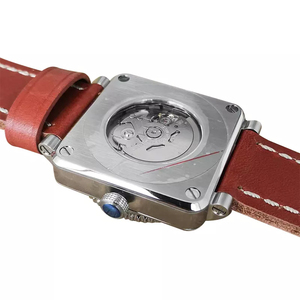 Men's High-grade square <b>Mechanical</b> <b>Watch</b> Japanese Movement Stainless Steel <b>Watch</b> Factory - Product Image 4