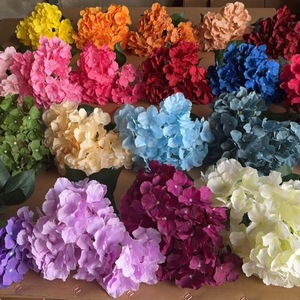 Hydrangeas artificiels en soie de haute qualité à 5 têtes, hydrangeas verts pour mariage, Noël, décoration de la maison, décoration de la salle de mariage - Product Image 4