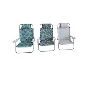 <span class=keywords><strong>Silla</strong></span> de <span class=keywords><strong>Playa</strong></span> Plegable de Aluminio de 5 Posiciones, Compacta y Portátil para Adultos, con Barra para Toallas, Multicolor, para Uso en el Parque - Product Image 3