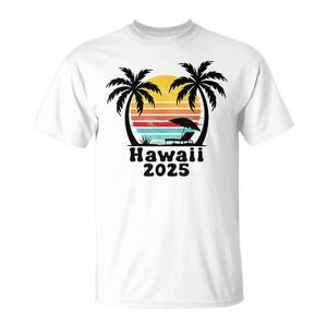 T-shirts assortis Hawaii 2025 pour les voyages en famille et les tenues de groupe - Product Image 1