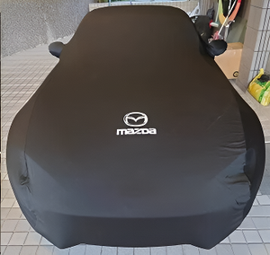 Housse de voiture personnalisée avec <span class=keywords><strong>logo</strong></span> spécial <span class=keywords><strong>Mazda</strong></span> RX-7 FC3S Roadster, tissu en velours doux élastique, luxe, anti-poussière, résistant aux UV, anti-rayures - Product Image 3