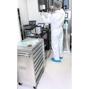 BETA - 024003077 Cabine mobile à sept tiroirs, entièrement en acier inoxydable, Roues non marquantes (vides) - Product Image 3