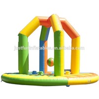 Nouveaux jeux gonflables de démolition humaine jeux de balle de démolition de sports gonflables bon marché pour adultes à vendre