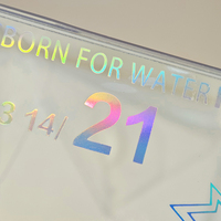 Boîte en plastique transparente personnalisée avec fermeture automatique, en PVC, PET, PP, pour emballage cosmétique