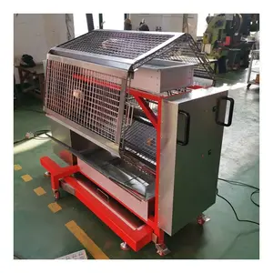 Grilled chicken machine used commercial rotisserie bbq grills for sale/large charcoal grills