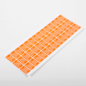 Autocollants personnalisés haute visibilité en vinyle imperméable polarisé anti-buée avec protection UV pour emballage de lunettes de soleil - Product Image 3
