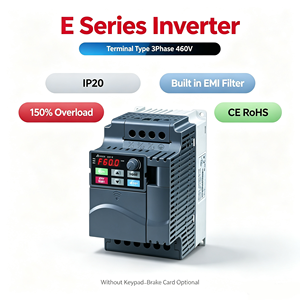 Inversor de Alto Rendimiento Serie VFD-E, Tipo de Terminal Trifásico 460V IP20, Control Vectorial CE, Regulador de Velocidad para Bomba de Suministro de Agua - Product Image 1