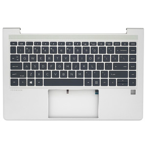 สำหรับ ProBook 440 G8 445 G8 445R ชุดที่วางแขนด้านบนสีเงิน G8 14นิ้วพร้อม M23769-001คีย์บอร์ดเรืองแสง - Product Image 1